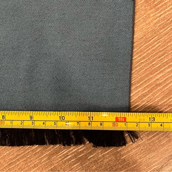 Chelsey by JOSEPH Striped Scarf 100% Silk, Beautiful, Mint! 12x70 - Picture 4 of 6